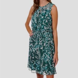 Worn once! London Times Printed keyhole dress size 16.